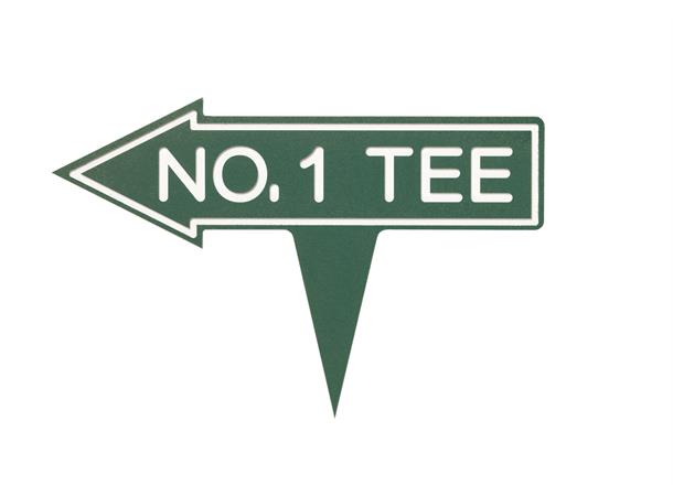 13" Green Line Arrow-No.____ Tee (Specify No.) SG10206